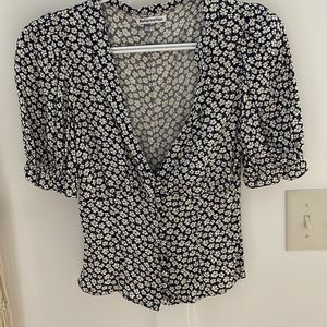 Reformation Floral Top